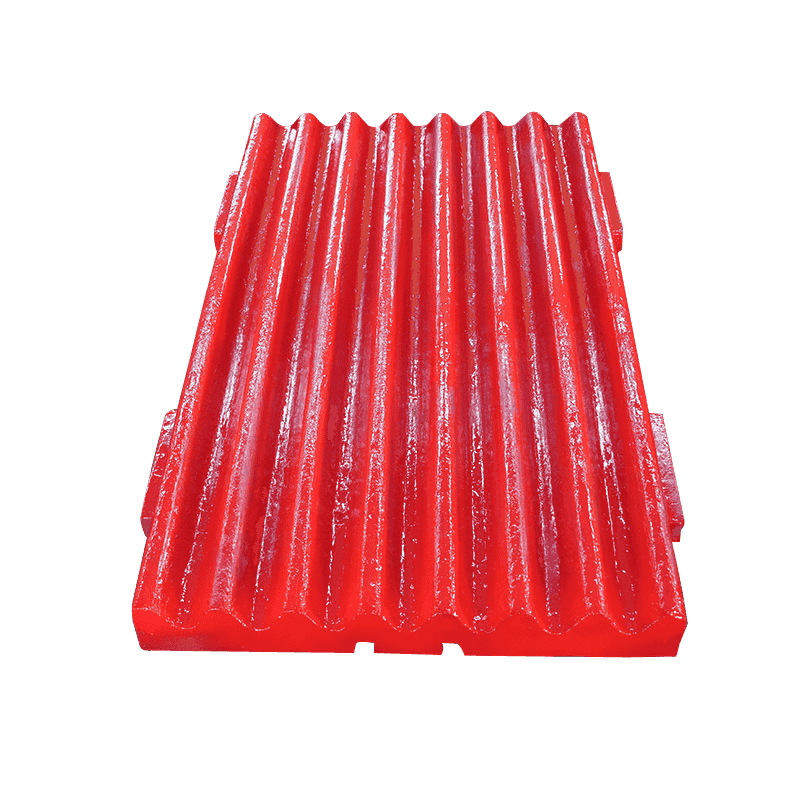 Crusher Jaw Pláta Jaw Seasta Cruach Ard-Mangainéise