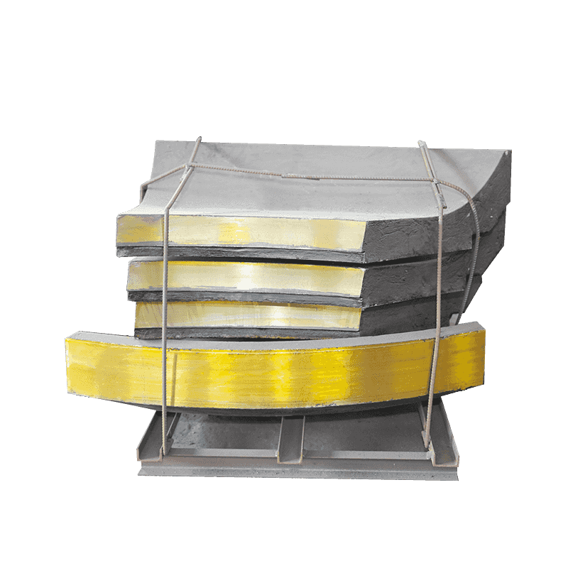 Líneáil Ard Chrome le haghaidh Crusher Tionchair